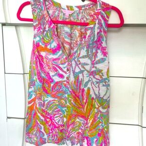 Lilly Pulitzer Essie tank Scuba to Cuba
